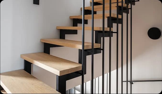 Ciemne schody jaka podłoga – idealne połączenia dla Twojego wnętrza